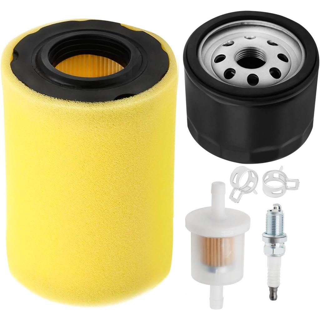 ไส้กรองอากาศ กรองน้ํามัน Tune Up Kit 590825 MIU13038 สําหรับ John Deere Z345 Z345R Z345M Z235 Z355R 