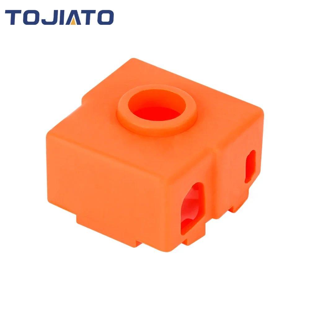 4/8/12pcs CR6 SE ถุงเท้าซิลิโคน 3D เครื่องพิมพ์สําหรับ CR-6 SE Hotend ชุด 3 สําหรับ Creality CR6 CR-
