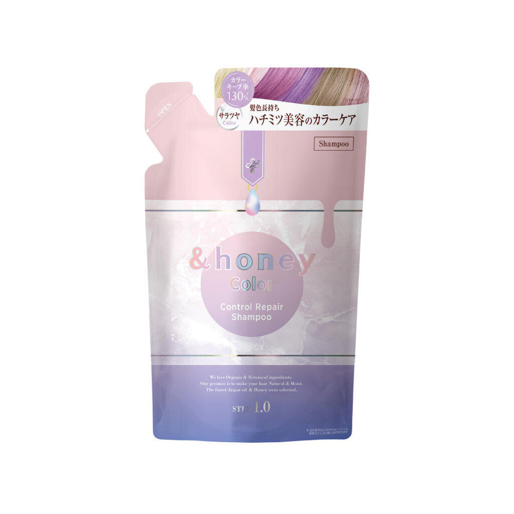 &honey แอนด์ฮันนี่ แชมพู คัลเลอร์ คอนโทรล รีแพร์ รีฟิล 350 มล.