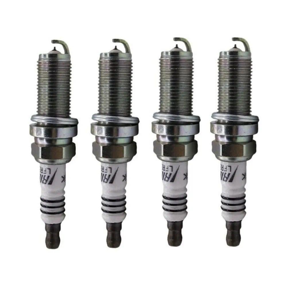 ชุดหัวเทียน NGK 6619 LFR6AIX-11 Iridium IX 4 ชิ้นสําหรับ VKH20 SAB330NG4611