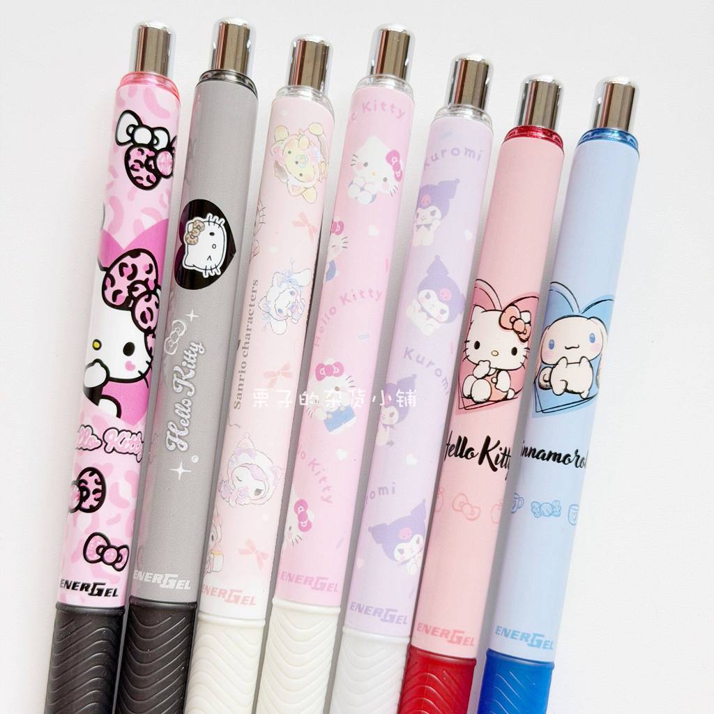 Japan Paton sanrio sanrio sanrio Cinnamon Dog Kulomi Kitty 0.5mm ปากกาเจลสีดํา