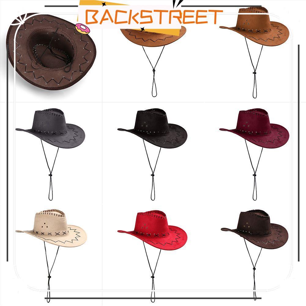 BACKSTAGEREET Cap Suede Fashion Fancy Dress