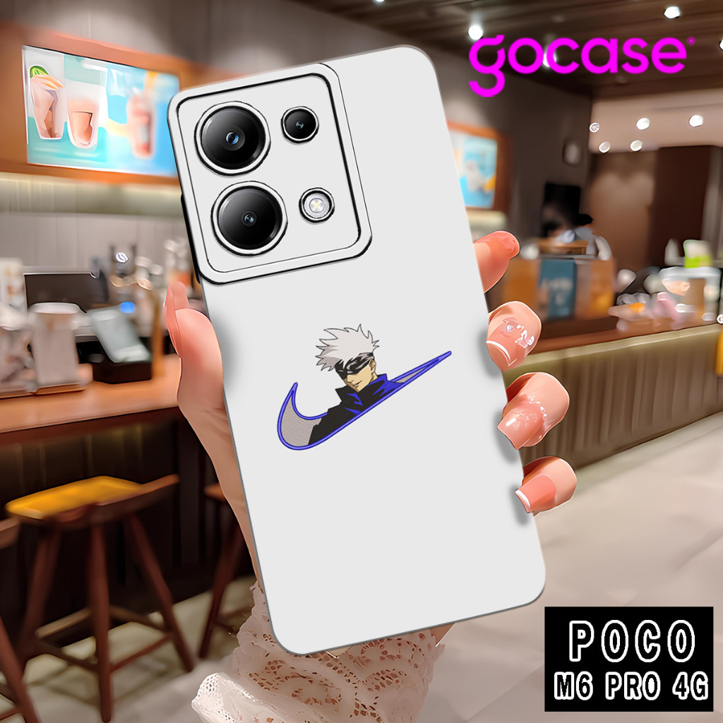 ( DTF 36) ยืดหยุ่นยาง softcase สําหรับ Poco x6 5G l Poco m6 pro 4G l Redmi note 13 pro 5G l Redmi no