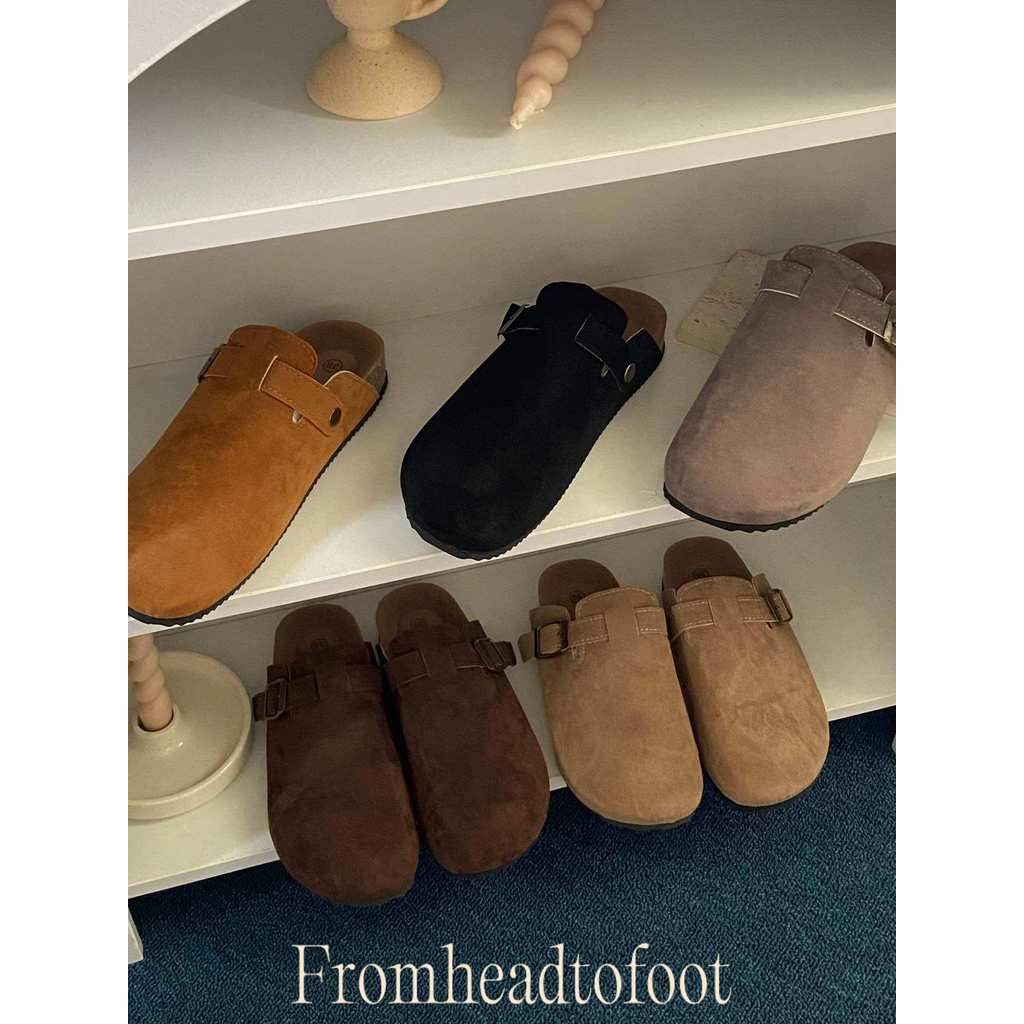 ̶ deer bear boston slippers | รองเท้าแตะแบบสวม
