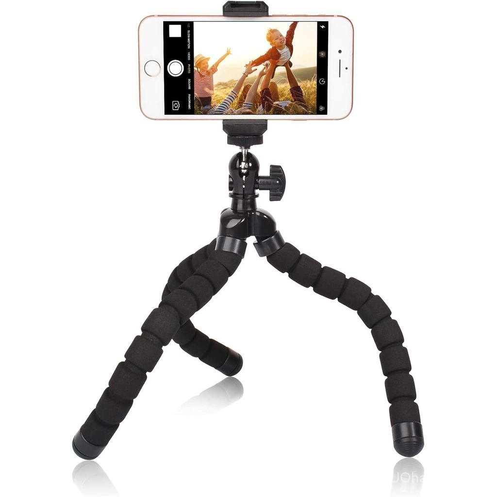 Phone Mini Tripod, Ruittos Premium Flexible Mobile Phone Tripod Stand Compatible with iPhone Samsung