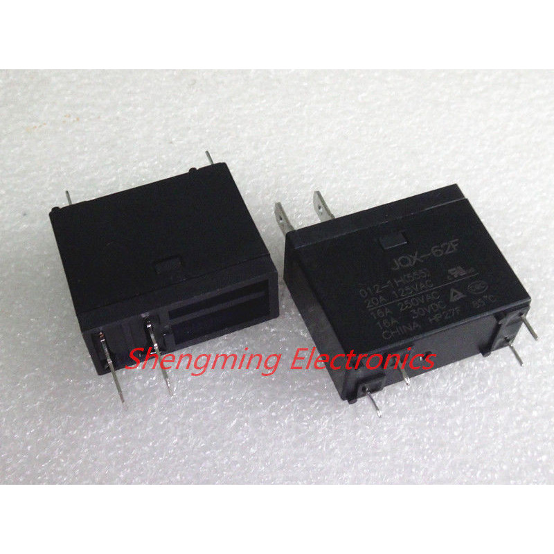 2PCS JQX-62F-012-1H(555) JQX-62F-012-1H HF62F-012-1 16A 250VAC รีเลย์พลังงาน
