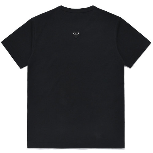 2026 Play comme des garcons CDG ใหม่เสื้อยืดคอกลมลายพรางผู้ชายและผู้หญิงลำลองแขนสั้น 0803