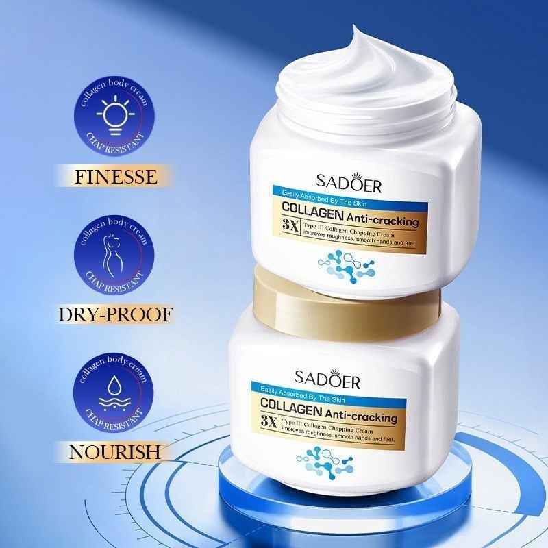 SADOER ประเภทสามคอลลาเจน Anti-Dry Crack Body Cre SADOER 三型胶原 防干奶奶奶奶装 保身 保湿质拼图 260330WW