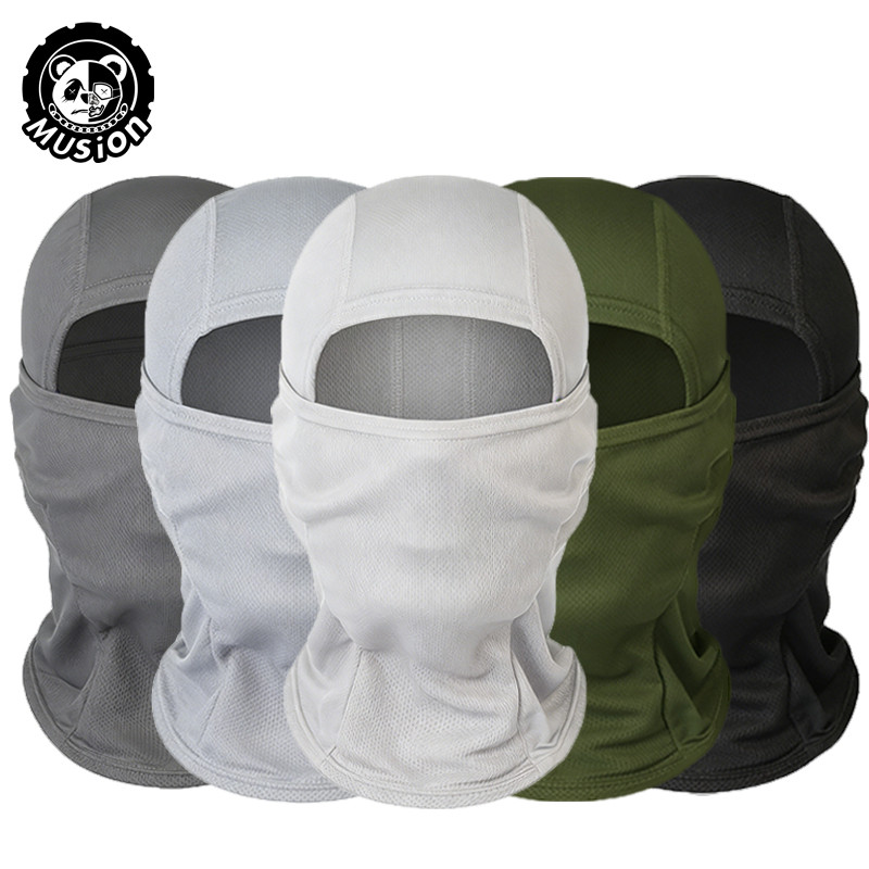 Musion UV Sun Protection Balaclava กันฝุ่นและระบายอากาศได้ดี สำหรับการขับขี่รถจักรยานยนต์และขี่จักรยาน