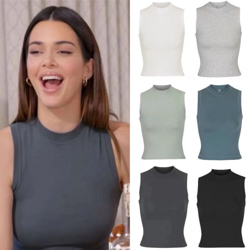 SKIMS Kim Kardashian alternative basic sleeveless tank top slim-fit camisole
