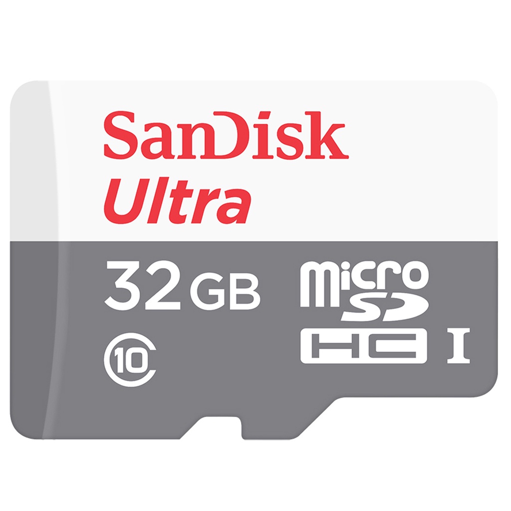 Sandisk Micro SD Card SDHC Ultra Class10 32GB อ่าน100MB/S  (SDSQUNR-032G-GN3MN) เมมโมรี่ แซนดิส โทรศัพท์ แท็ปเล็ต Android | Shopee  Thailand