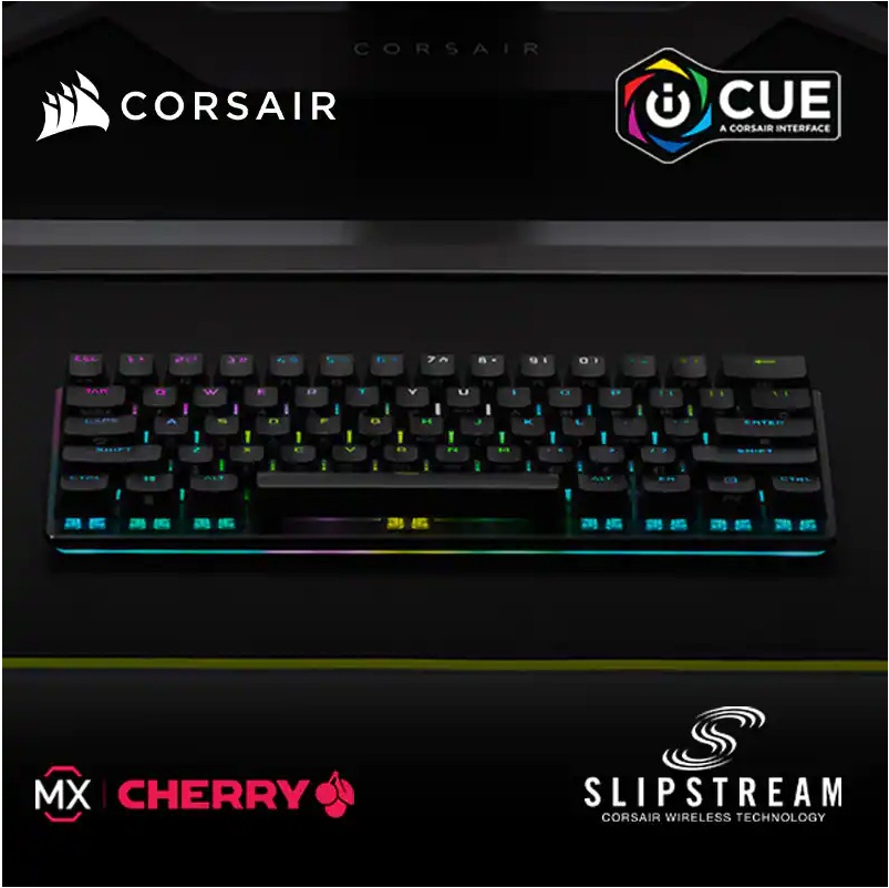 CORSAIR Keyboard K70 PRO MINI WIRELESS 60 Mechanical CHERRY MX Speed