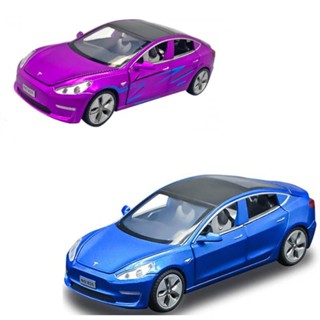 Stunning Tesla Model 3 รถอัลลอย พร้อมแฟลชเพลง และฟังก์ชั่นดึงถอยหลัง