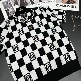 พร้อมส่ง ! Chane ! เสื้อกันหนาว แขนสั้น สวมใส่สบาย สําหรับผู้หญิง