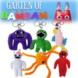 10cm Cartoon Garten of Banban Plush Toys Keychain Bag Pendant Jumbo Josh Kids Birthday Gifts