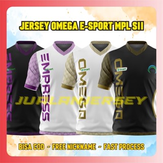 Omega ESPORT JERSEY 2023 MPL SEASON 11 ฟรีนิกเกิล กําหนดเอง