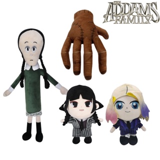 The Addams Family Plushie Wednesday Addams Enid Sinclair Doll The Thing Hand Stuffed Toy Kids Birthday Gift