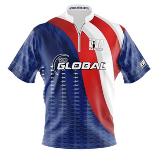 เสื้อโปโล 3D 900 Global DS Bowling Jersey 2110-9G สําหรับผู้ชาย