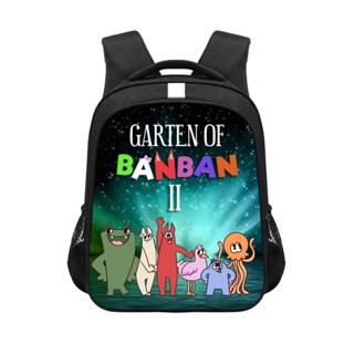 กระเป๋าเป้สะพายหลัง กันน้ํา ลายเกม Garten of Banban 14 นิ้ว สําหรับนักเรียน เดินทาง