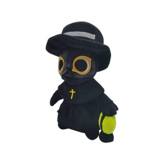 ตุ๊กตานุ่ม รูปการ์ตูน Plague Doctor Cuddly Comfort เรืองแสง ของเล่นสําหรับเด็ก