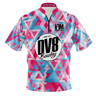 เสื้อโปโล DV8 DS Bowling Jersey 2112-DV8 3D สําหรับผู้ชาย