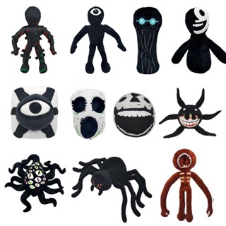 Roblox Stuffed Toy Doors Plush Toy Horror Screech Glitch Monster Stuffed Dolls Stickers Kids Birthday Gifts