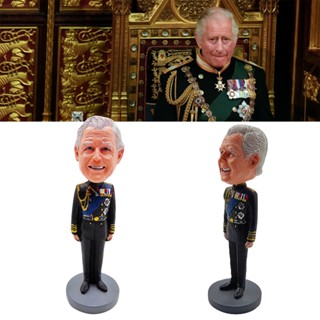 ธงบิน! โมเดลฟิกเกอร์ King Charles Iii Action Figure ของเล่นสําหรับเด็ก