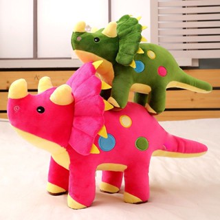 หมอนตุ๊กตาไดโนเสาร์ Triceratops ของขวัญคริสต์มาส สําหรับเด็กผู้ชาย