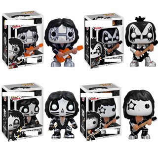 Top Funko Pop Kiss Rock Band Toy Figure Catman Collection Decoration Birthday Gift Fans Collection