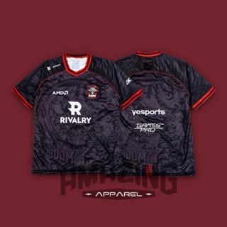 เสื้อกีฬาแขนสั้น ลายทีม Jersey BOOM ESPORT 2023