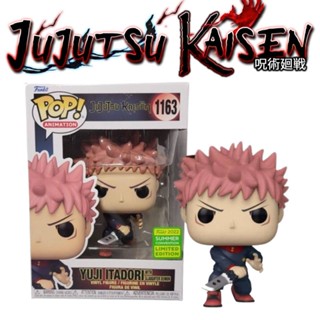 Funko Pop 1163 ฟิกเกอร์ Jujutsu Kaisen Itadori Yuji ของเล่น สําหรับตกแต่งบ้าน