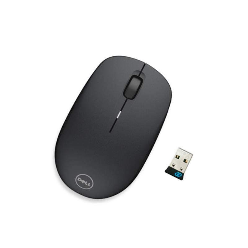 Wm126 เมาส์ Dell ไร้สายเหมาะสําหรับโฮมออฟฟิศหรือสีดํา