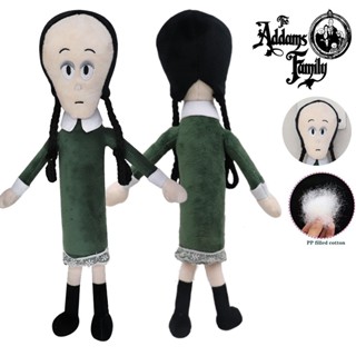 ตุ๊กตาครอบครัว The Addams แบบนิ่ม ขนาด 14.9 นิ้ว สําหรับตกแต่งวันพุธ