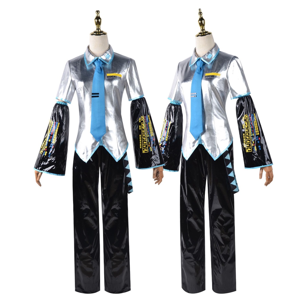 ชุดคอสเพลย์ Hatsune Miku Vocaloid สุดเท่ เหมาะกับปาร์ตี้ฮาโลวีน สําหรับผู้ชาย