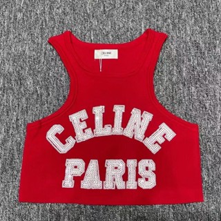 พร้อมส่ง !Celin ! เสื้อสเวตเตอร์ ยกทรง สวมใส่สบาย แฟชั่นฤดูร้อน