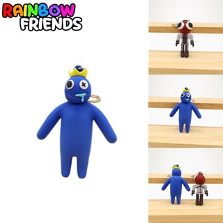 พวงกุญแจ จี้การ์ตูน Roblox Rainbow Friends น่ารัก สีฟ้า สําหรับห้อยกระเป๋า