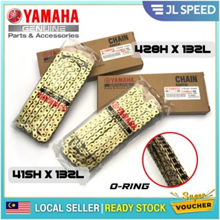 โซ่โอริง สีทอง สําหรับ YAMAHA CHAIN 415 HO 428 HO (132 ลิตร) RANTAI ORING EMAS Y15 Y16 RSX RS150 LC135 RFS150 428HO 415HO