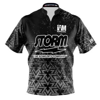 Storm DS เสื้อโปโล แขนสั้น พิมพ์ลายโบว์ลิ่ง 2116-ST 3D