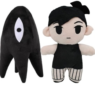 OMORI Plush 27cm Sunny Plush Toy Black Hair Villain Doll Character Figure Stuffed Doll Horror Game Toy Plush Animal Stuffed Toy for Kids Baby Gift