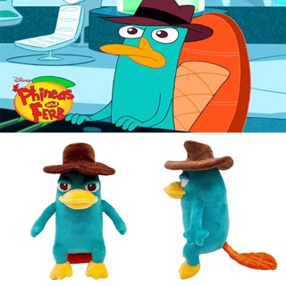 Perry The Platypus ตุ๊กตานุ่ม รูปการ์ตูนสัตว์น่ารัก ไร้ Bpa ของขวัญคริสต์มาส สําหรับเด็ก