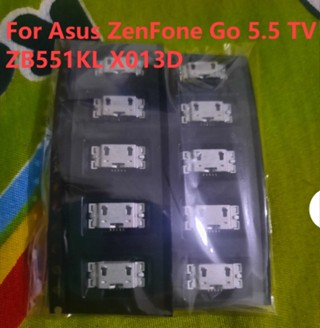 ปลั๊กแจ็คซ็อกเก็ตชาร์จ USB สําหรับ Asus ZenFone Go 5.5 TV ZB551KL X013D Micro Mini 5-30 ชิ้น