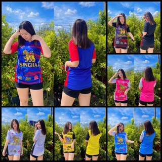 เสื้อกีฬาแขนสั้น ลายทีมชาติไทย