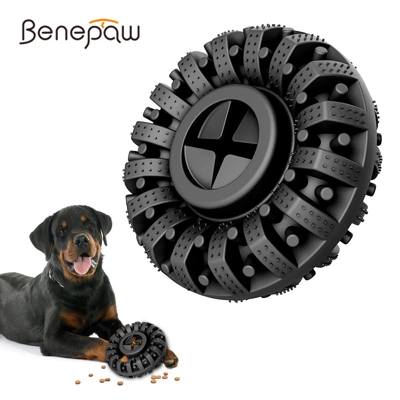 Benepaw ของเล่นเคี้ยวกระดูก ทําความสะอาดฟัน ขนาดใหญ่ ทนทาน สําหรับสัตว์เลี้ยง สุนัขขนาดกลาง