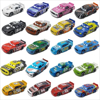 โมเดลรถยนต์ Disney Pixar Cars 2 3 Queen Top Lightning McQueen Mater miss Mother 1:55 Diecast โลหะอัลลอย ของเล่นสําหรับเด็ก