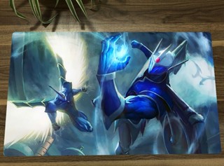 Yu-gi-oh! Elemental HERO Neos Playmat CCG TCG แผ่นรองเมาส์ สําหรับเล่นเกม