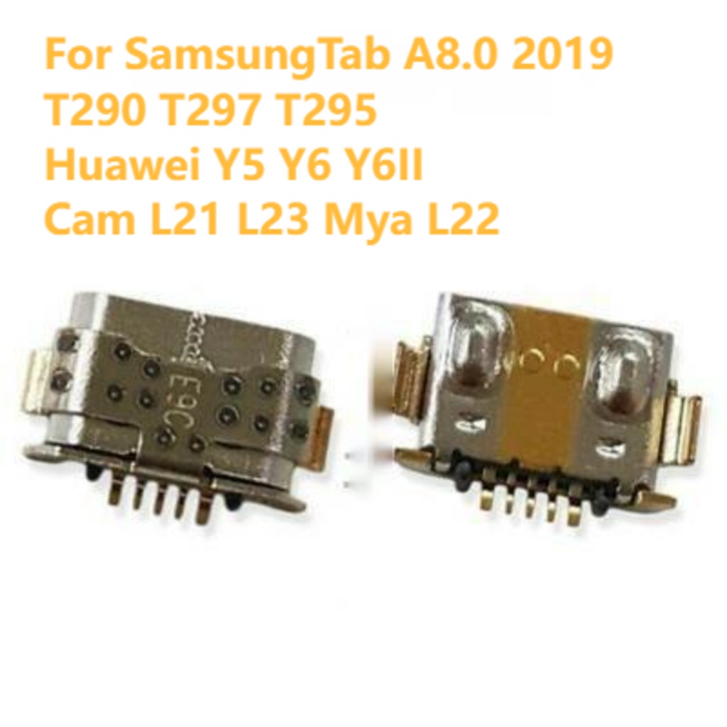 พอร์ตชาร์จ Pin สําหรับ Samsung Galaxy Tab A8.0 2019 T290 T297 T295 Huawei Y5 Y6 Y6II Cam L21 L23 Mya