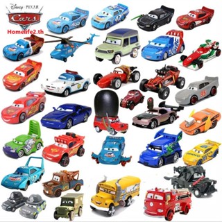 โมเดลรถยนต์ Disney Pixar Cars 2 3 Queen Top Lightning McQueen Mater miss Mother 1:55 Diecast โลหะอัลลอย ของเล่นสําหรับเด็กผู้ชาย ของขวัญ 50 แบบ