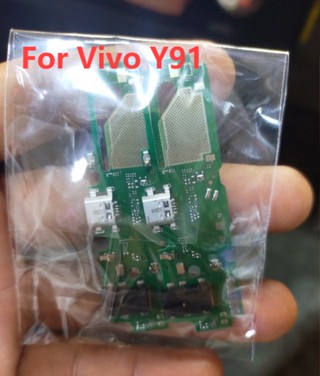 แท่นชาร์จ USB พอร์ตเชื่อมต่อ บอร์ดชาร์จ สายเคเบิลอ่อน สําหรับ Vivo Y91