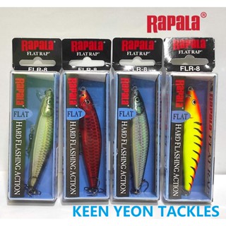 Rapala เหยื่อตกปลา แบบแบน FLR-8