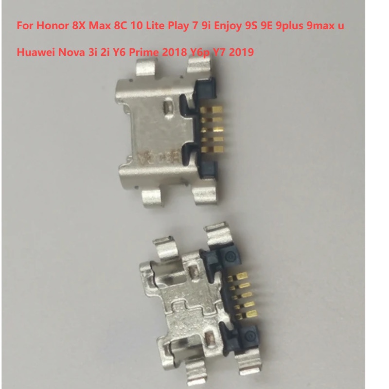 อุปกรณ์เชื่อมต่อพอร์ตชาร์จ สําหรับ Honor 8X Max 8C 10 Lite Play 7 9i Enjoy 9S 9E 9plus 9max Huawei N